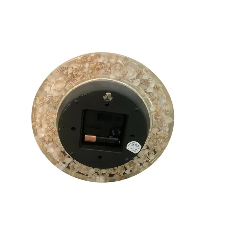 Sands Of Time Seashell Battery Operated Wall Clock Works